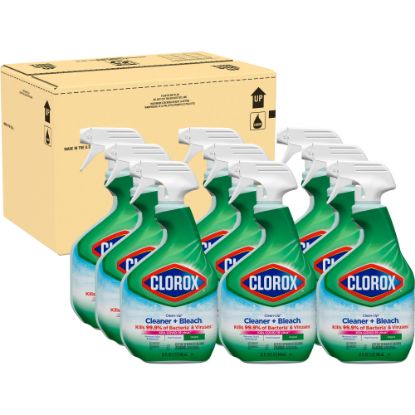 Picture of Clorox Clean-Up All Purpose Cleaner With Bleach Spray Bottle, 32 Oz, Pack Of 9