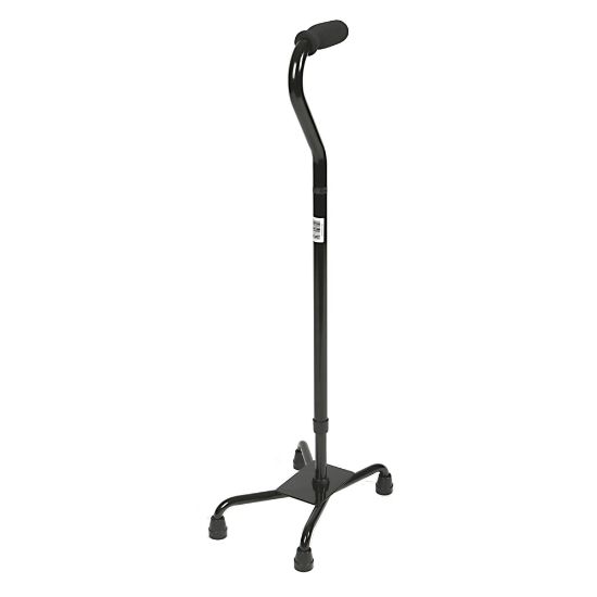 Picture of Medline Quad Canes, Large Base, Aluminum, Case Of 2