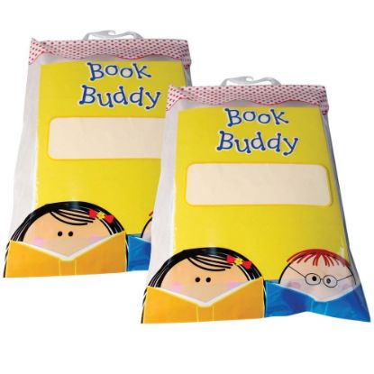 Picture of Creative Teaching Press Book Buddy Bags, 11inW x 16inH, Multicolor, 5 Bags Per Pack, Set Of 2 Packs