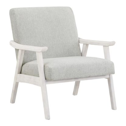 Picture of Office Star Weldon Armchair, Smoke/Antique White