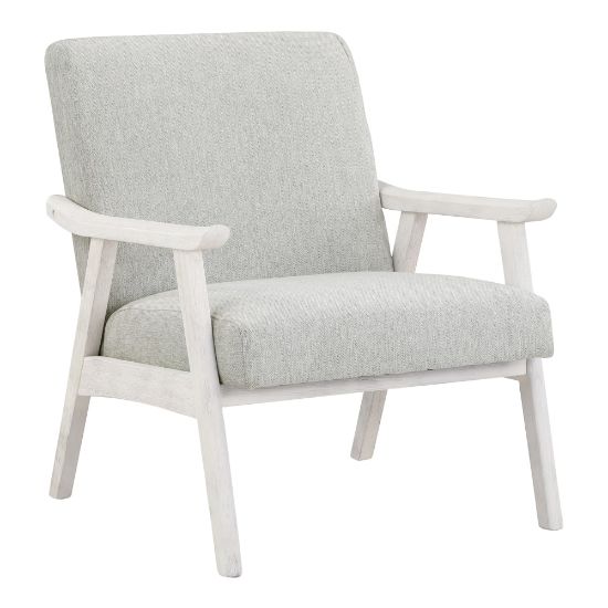 Picture of Office Star Weldon Armchair, Smoke/Antique White