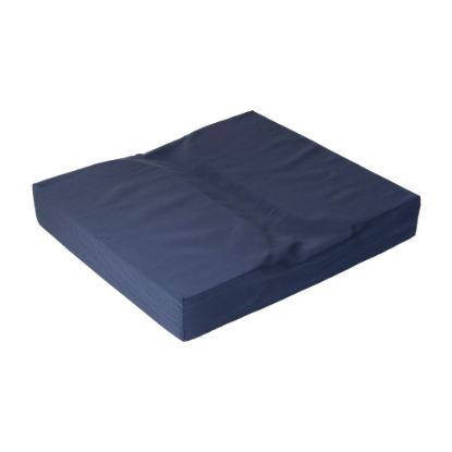 Picture of DMI Seat Mate Comfort Foam Coccyx Seat Cushion, 3inH x 18inW x 16inD, Navy