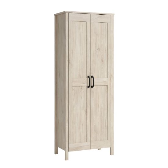 Picture of Sauder Select 28inW 2-Door Storage Cabinet, Chalk Oak