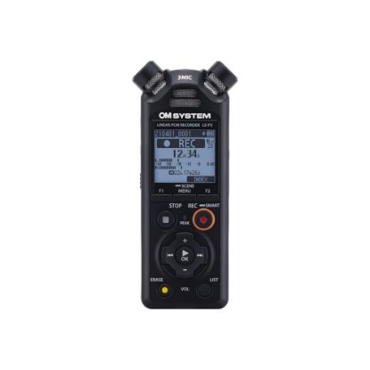 Picture of Olympus Linear PCM Recorder LS-P5 - 16 GBSD, SDHC, SDXC Supported - 1.4in LCD - FLAC, MP3, WAV - Headphone - 149 HourspeaceRecording Time - Portable