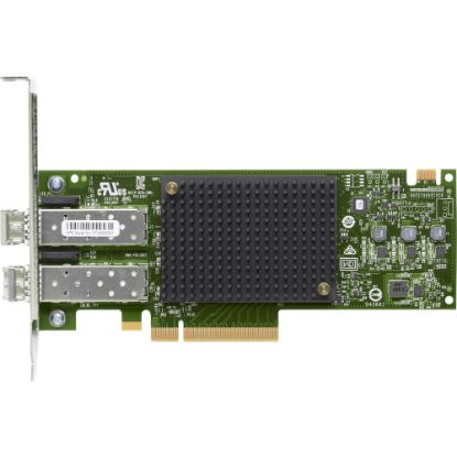 Picture of HPE StoreFabric SN1600E 32Gb Dual Port FC HBA - PCI Express 3.0 x8 - 32 Gbit/s - 2 x Total Fibre Channel Port(s) - SFP+ - Plug-in Card