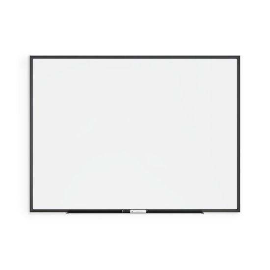 Picture of U Brands Magnetic Dry-Erase Board, 48in X 36in, Black Aluminum Frame, Actual Size 47in X 35in (074U00-01)