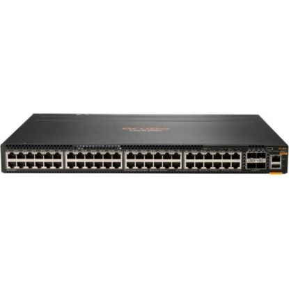 Picture of Aruba 6300M 48-port 1GbE and 4-port SFP56 Power-to-Port 2 Fan Trays 1 PSU Bundle