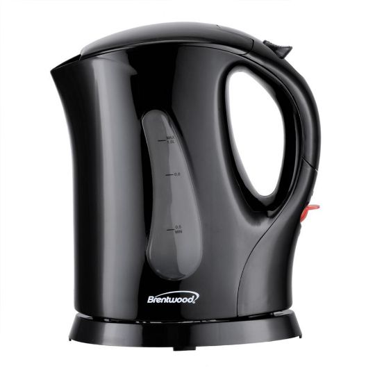 Picture of Brentwood 4-Cup 900-Watt Cordless Electric Tea Kettle With Removable Mesh Filter, Black