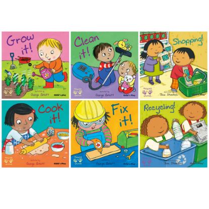 Picture of Childs Play Books Helping Hands Board Books 6-Book Set