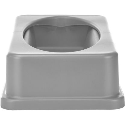 Picture of Alpine Slim Swinging Trash Can Lid, 5inH x 20inW x 12inD, Gray