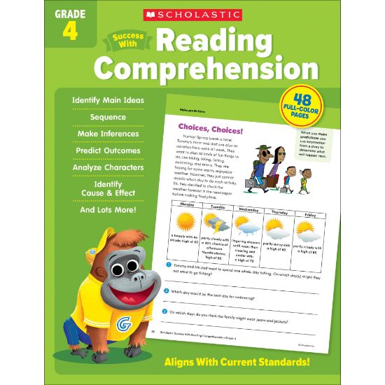 Picture of Scholastic Success With Reading Comprehension, Grade 4