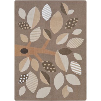 Picture of Joy Carpets Kid Essentials Rectangular Area Rug, Shady Grove, 7-2/3ft x 10-3/4ft, Neutral