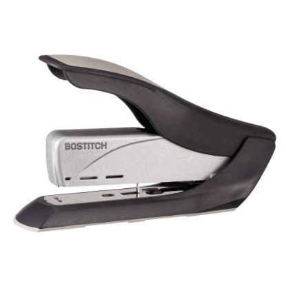 Picture of Bostitch Spring-Powered Premium Heavy Duty Stapler, Black/Silver