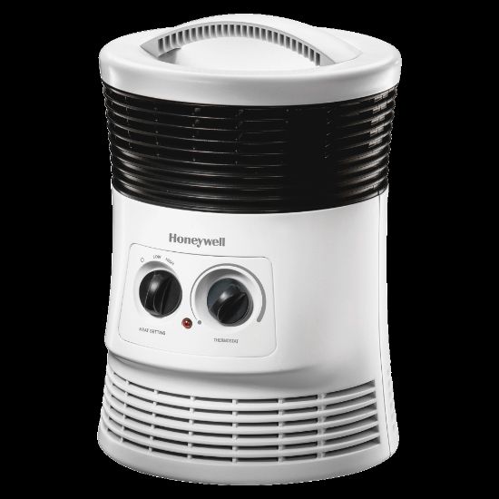 Picture of Honeywell Surround 1,500-Watt Fan-Forced Heater, Black/White