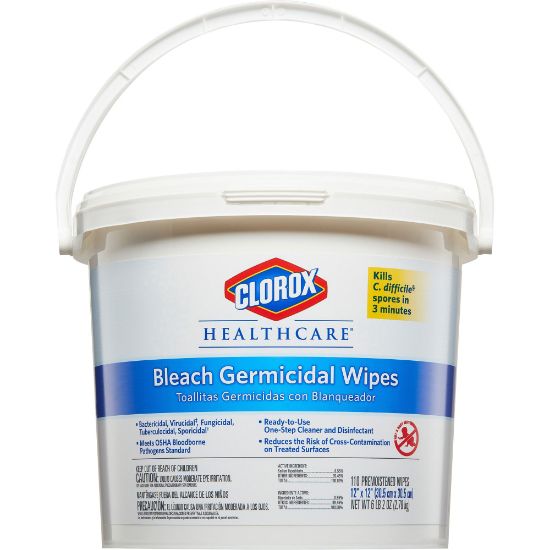 Picture of Clorox Germicidal Wipes, Container Of 110