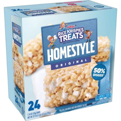 Picture of Kelloggs Homestyle Rice Krispie Treats, 1.16 Oz, Box Of 24 Treats