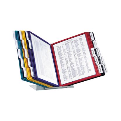 Picture of Durable Vario Wall And Desk Replacement Sleeves, Assorted Colors