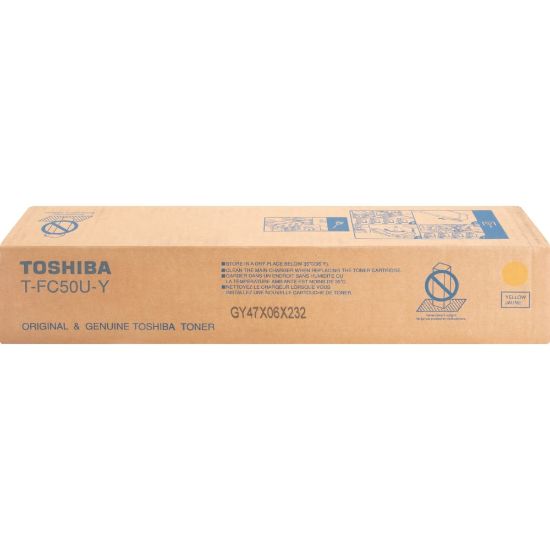 Picture of Toshiba TTFC50UY - Yellow - original - toner cartridge - for e-STUDIO 2555CSE, 3055CSE, 3555CSE, 4555CSE, 5055CSE