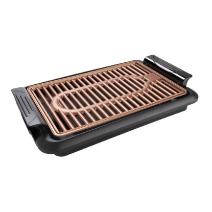 Picture of Betty Crocker Indoor Smokeless Grill, 3-3/4inhH x 18-1/2inW x 12-1/4inD, Black