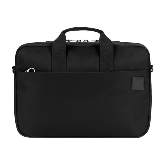 Picture of Incase Compass Brief Carrying Case (Briefcase) for 13in Apple iPhone MacBook Pro, Accessories - Black - Flight Nylon Body - Shoulder Strap - 1.5in Height x 10in Width x 14in Depth