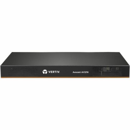 Picture of Vertiv Avocent AV3000 KVM Over IP Switch - 16 port KVM - VGA Cable (AV3216 - 400 - KVM over IP - Rackmount - 8 to 16 port - CAC - User Access Control - Local or Remote Access - Scalable