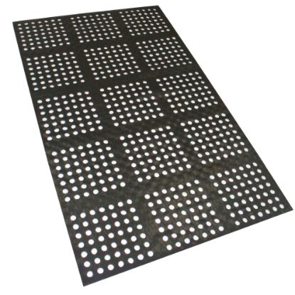 Picture of ES Robbins Pro Lite Drain Mat, 36inW x 60inD, Black