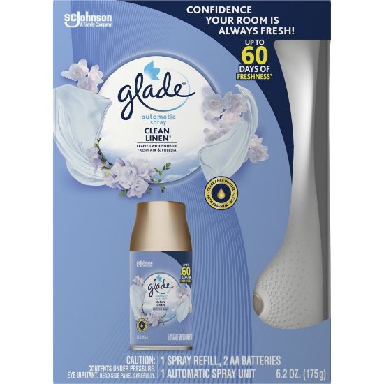 Picture of Glade Automatic Spray Kit, Clean Linen Scent