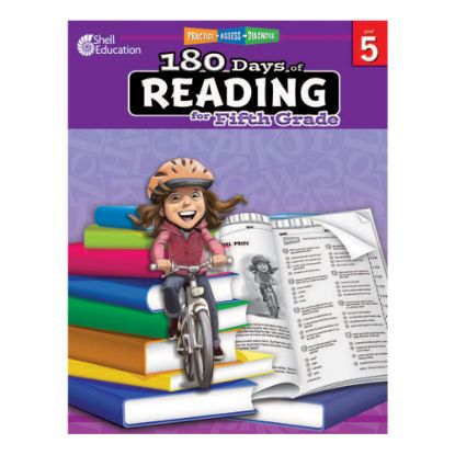 Picture of Shell Education 180 Days Of Reading Workbook, Grade 5