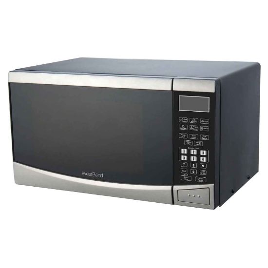 Picture of West Bend 0.9 Cu. Ft. 900W Microwave Oven, Silver