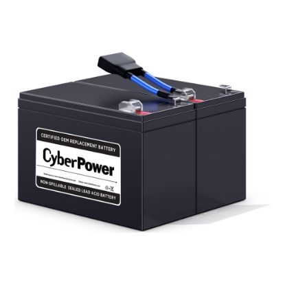 Picture of CyberPower RB1290X2A - UPS battery - 2 x battery - lead acid - 9 Ah - United States - for PFC Sinewave Series OR1000PFCLCD