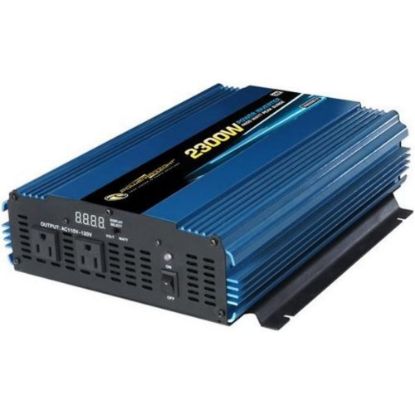 Picture of Power Bright 12V DC to AC 2300 Watt Power Inverter - Input Voltage: 12 V DC - Output Voltage: 117 V AC, 120 V AC - Continuous Power: 2300 W