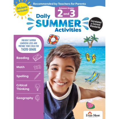 Picture of Evan-Moor Daily Summer Activities Book, Moving From 2nd Grade to 3rd Grade