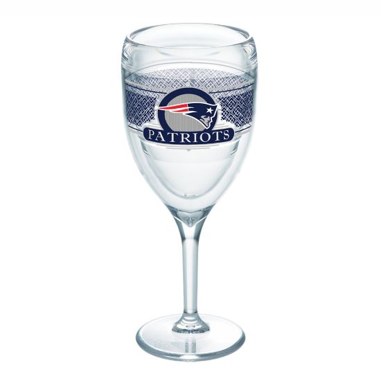 Picture of Tervis NFL Select Wine Glass, 9 Oz, New England Patriots