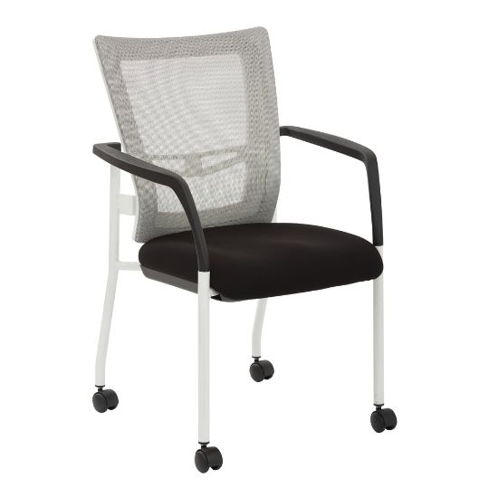 Picture of Office Star ProGrid Mid-Back Mesh Visitors Chair, Black