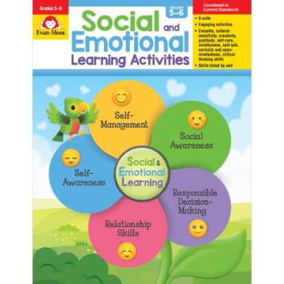 Picture of Evan-Moor Social and Emotional Learning Activities Book, Grades 5-6