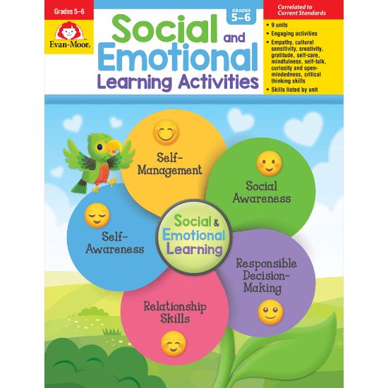 Picture of Evan-Moor Social and Emotional Learning Activities Book, Grades 5-6