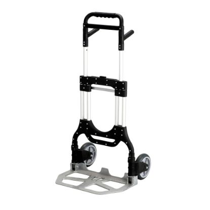 Picture of Safco STOW AWAY Heavy-Duty Hand Truck, 500 Lb. Capacity, Black/Aluminum