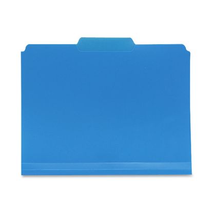 Picture of Smead Inn Dura File Folders, Letter Size, 1/3 Cut, Blue, Box Of 24