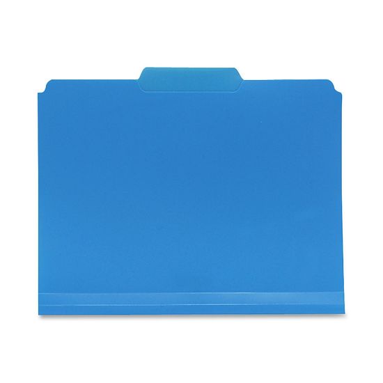 Picture of Smead Inn Dura File Folders, Letter Size, 1/3 Cut, Blue, Box Of 24