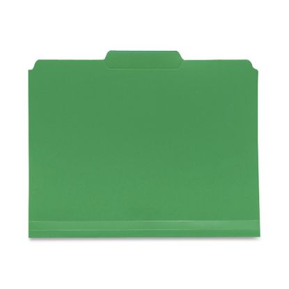 Picture of Smead Inn Dura File Folders, Letter Size, 1/3 Cut, Green, Box Of 24