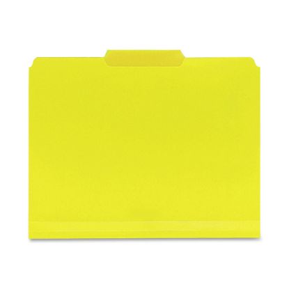 Picture of Smead Inn Dura File Folders, Letter Size, 1/3 Cut, Yellow, Box Of 24