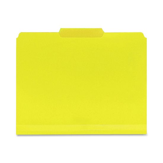 Picture of Smead Inn Dura File Folders, Letter Size, 1/3 Cut, Yellow, Box Of 24