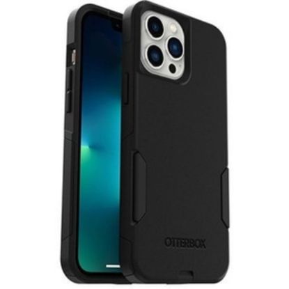 Picture of OtterBox iPhone 13 Pro Max Commuter Series Antimicrobial Case - For Apple iPhone 13 Pro Max, iPhone 12 Pro Max Smartphone - Black