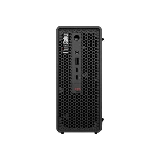 Picture of Lenovo ThinkStation P360 Ultra Desktop PC, Intel Core i9, 32GB Memory, 1TB Solid State Drive, Windows 11 Pro