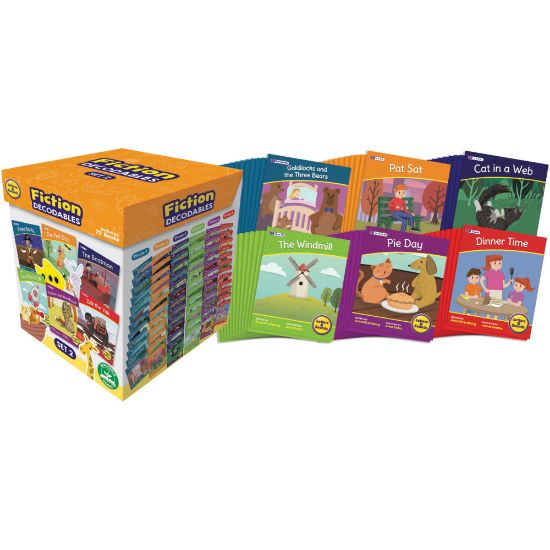 Picture of Beanstalk Books Letters & Sounds Fiction Decodables Boxed Set, Set 2