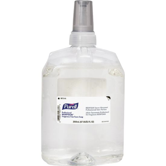 Picture of Purell CXR Foam Soap Refill, 67.6 Oz, Unscented, Clear