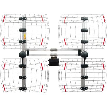 Picture of Antennas Direct DB8e Ultra Long Range Outdoor DTV Antenna - Upto 70 Mile - 470 MHz to 698 MHz - 17.4 dBi - Outdoor, TelevisionRoof-mountable - Omni-directional