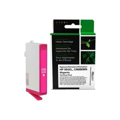 Picture of West Point Remanufactured Magenta High-Yield Ink Cartridge Replacement For HP 564XL, CB324WN