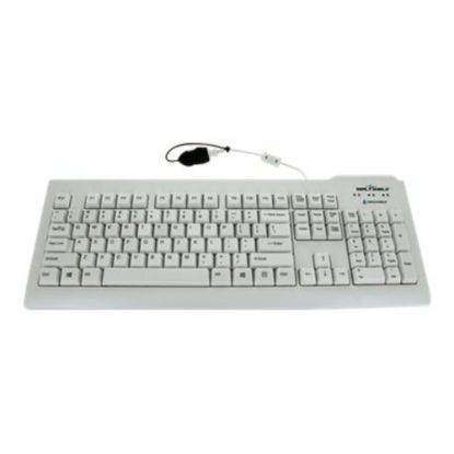 Picture of Seal Shield Seal Clean - Keyboard - USB - QWERTY - Canadian French - white