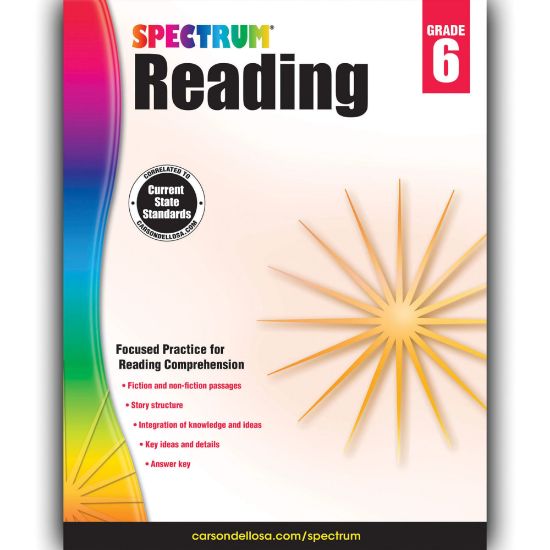 Picture of Spectrum Reading Workbook, Grade 6